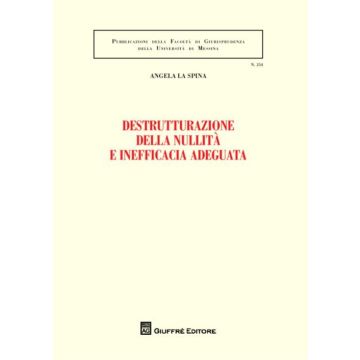 Destrutturazione della nullità e inefficacia adeguata