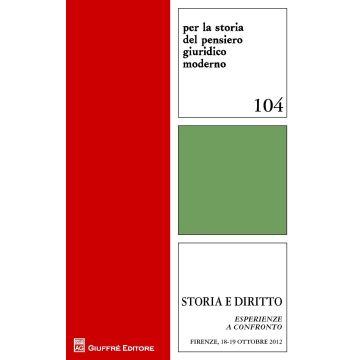 Storia e diritto. Esperienze a confronto