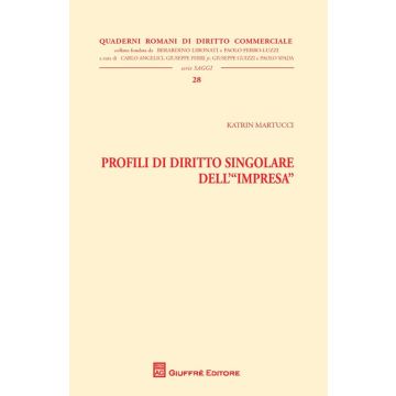 Profili di diritto singolare dell'impresa