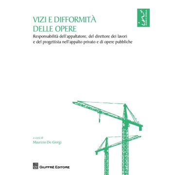 Vizi e difformità delle opere. Responsabilità dell'appaltatore, del direttore dei lavori e del progettista nell'appalto privato e di opere pubbliche
