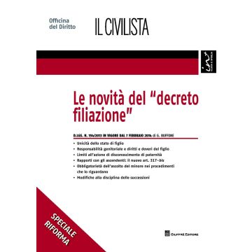 Le novità del «decreto filiazione»