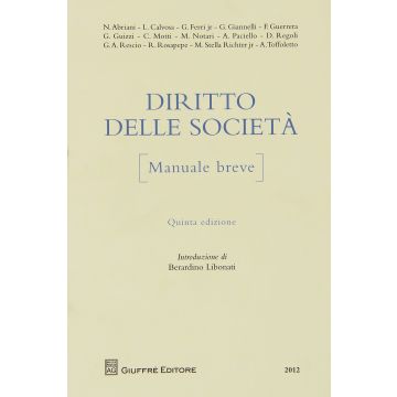 Diritto delle società. Manuale breve