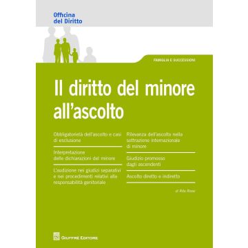 Il diritto del minore all'ascolto
