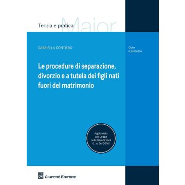 Le procedure di separazione, divorzio, e a tutela dei figli nati fuori del matrimonio