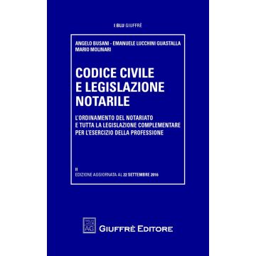 Codice civile e legislazione notarile