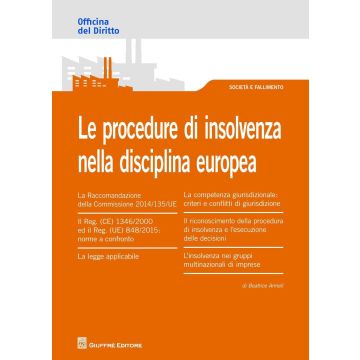 Le procedure di insolvenza nella disciplina europea