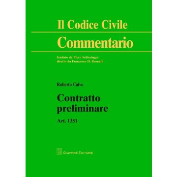 Contratto preliminare. Art. 1351