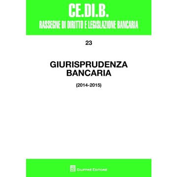 Giurisprudenza bancaria (2014-2015)