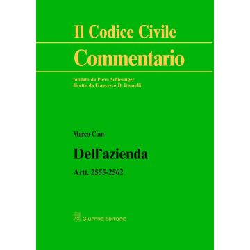 Dell'azienda. Artt. 2555-2562