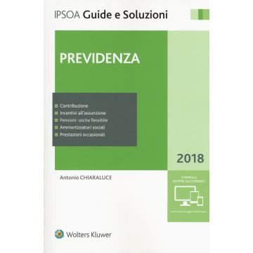 Previdenza 2018. Con aggiornamento online