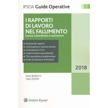 I rapporti di lavoro nel fallimento. Lavoro subordinato e autonomo. Con e-book