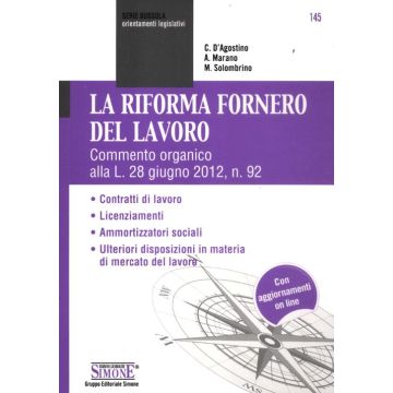 La riforma Fornero del lavoro