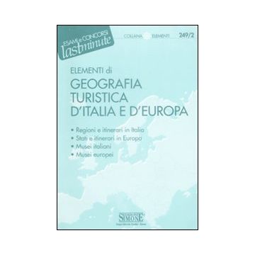Elementi di geografia turistica d'Italia e d'Europa