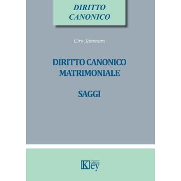 Diritto canonico matrimoniale. Saggi