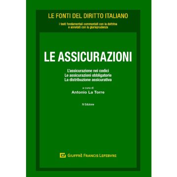 Le assicurazioni. L'assicurazione nei codici. Le assicurazioni obbligatorie. La distribuzione assicurativa