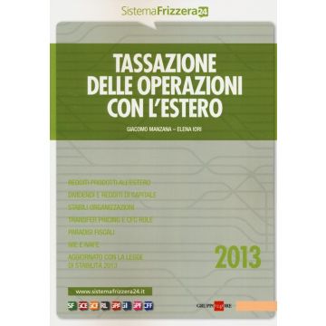 Tassazione delle operazioni con l'estero