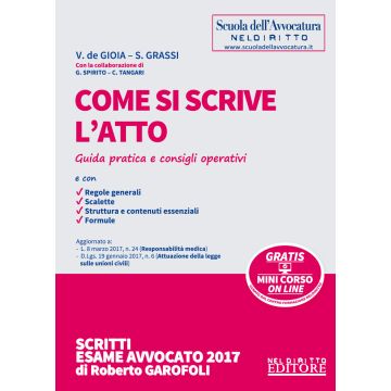 Come si scrive l'atto. Guida pratica e consigli operativi. Con Contenuto digitale per download e accesso on line