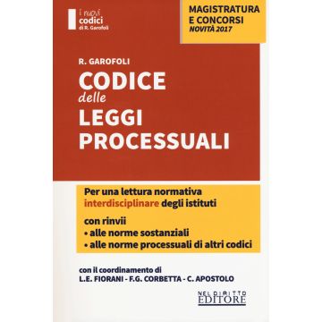 Codice delle leggi processuali con rinvii alle norme sostanziali