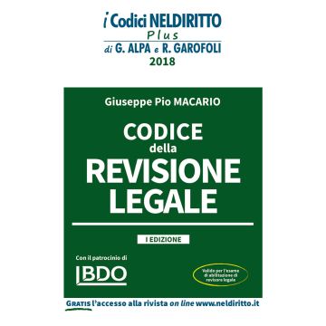 Codice della revisione legale. Con espansione online