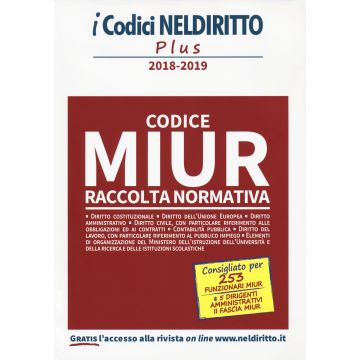 Codice MIUR. Raccolta Normativa