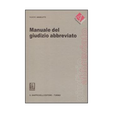 Manuale del giudizio abbreviato