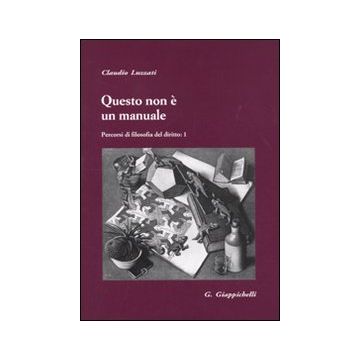 Questo non è un manuale. Percorsi di filosofia del diritto. Vol. 1