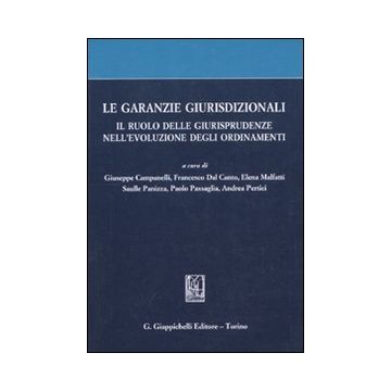 Le garanzie giurisdizionali. Il ruolo delle giurisprudenze nell'evoluzione degli ordinamenti. Scritti degli allievi di Roberto Romboli