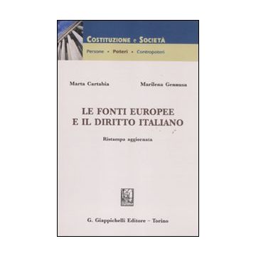 Le fonti europee e il diritto italiano