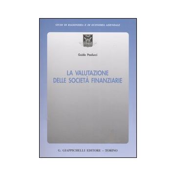 La valutazione delle società finanziarie