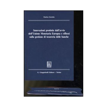 Innovazioni prodotte dall'avvio dell'unione monetaria europea e riflessi sulla gestione di tesoreria delle banche