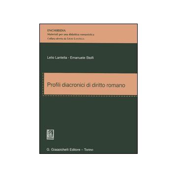 Profili diacronici di diritto romano