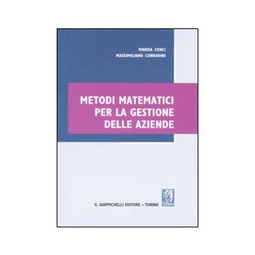 Metodi matematici per la gestione delle aziende
