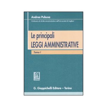 Le principali leggi amministrative