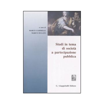 Studi in tema di società a partecipazione pubblica