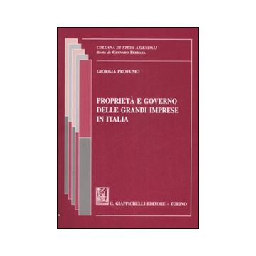 Proprietà e governo delle grandi imprese in Italia