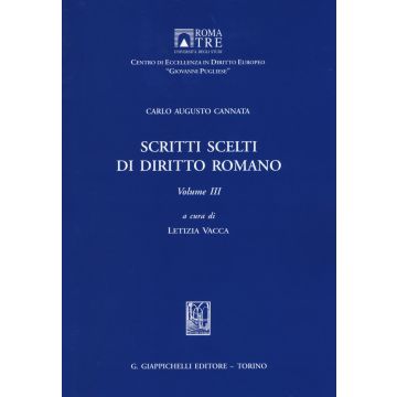 Scritti scelti di diritto romano. Vol. 3