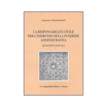 La responsabilità civile per l'esercizio della funzione amministrativa. Questioni attuali