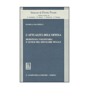 L'attualità dell'offesa. Desistenza volontaria e genesi del disvalore penale