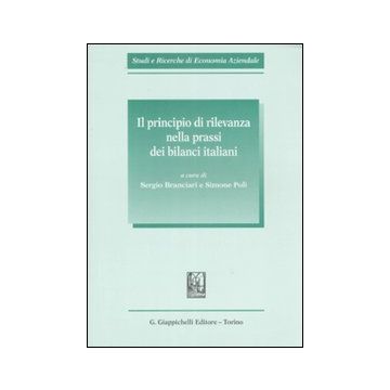Il principio di rilevanza nella prassi dei bilanci italiani