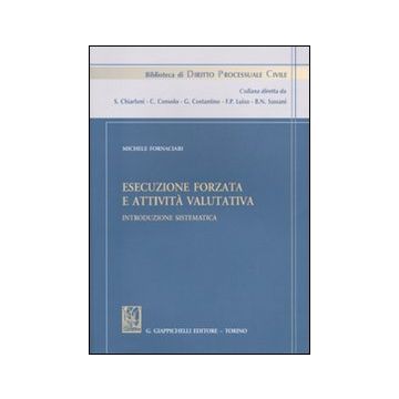 Esecuzione forzata e attività valutativa. Introduzione sistematica