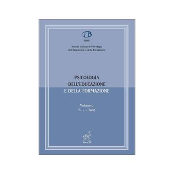 Psicologia dell'educazione e della formazione (2007). Vol. 2