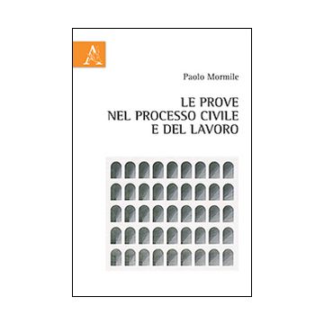 Le prove nel processo civile e del lavoro