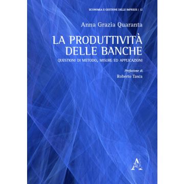 La produttività delle banche. Questioni di metodo, misure ed applicazioni