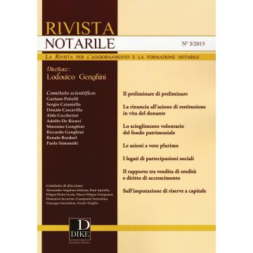 Rivista notarile (2015). Vol. 3