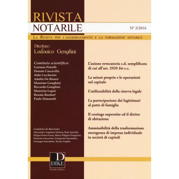 Rivista notarile (2016). Vol. 2
