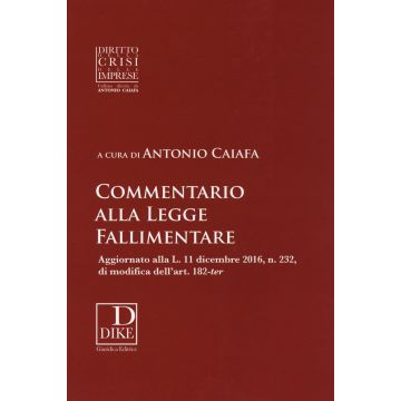 Commentario alla legge fallimentare