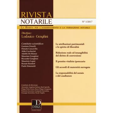 Rivista notarile (2017). Vol. 1