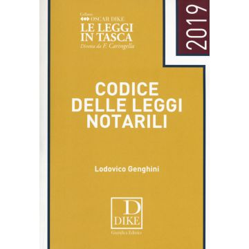 Codice delle leggi notarili 2019 (Pocket)