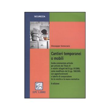 Cantieri temporanei o mobili