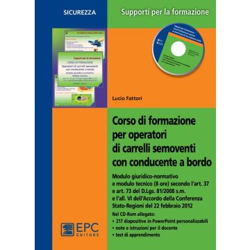 Corso di formazione per operatori di carrelli semoventi con conducente a bordo